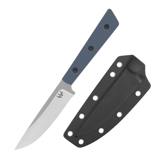 Steak Knife 4 Piece Set - Dark Grey