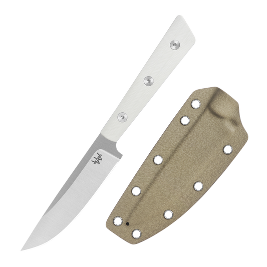 Steak Knife 4 Piece Set - White