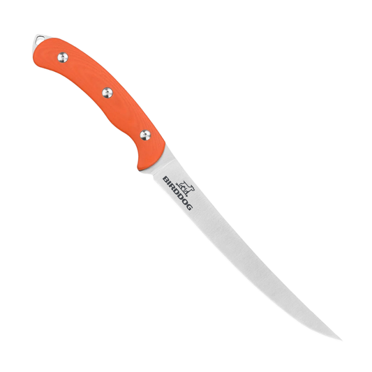The BirdDog Fillet Knife - Orange