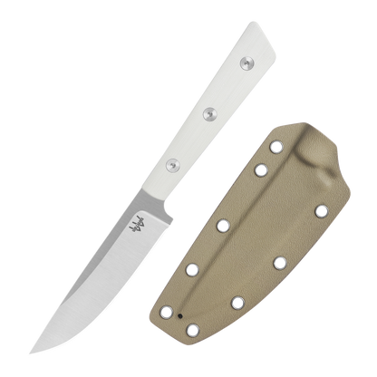Steak Knife 4 Piece Set - White