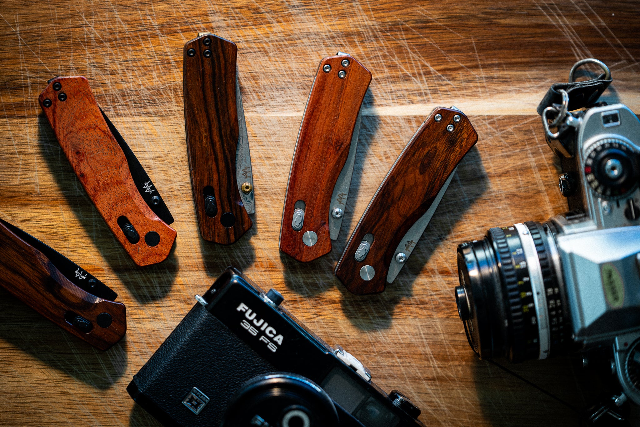 Heritage Glide Folder 6.5″ | Wood Handle EDC Folding Knife