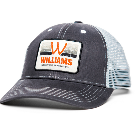 Banner Trucker Hat - Gray