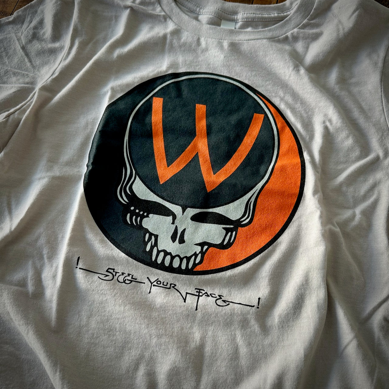 STEEL Your Face Tee - Cool Gray - Limited Small Batch